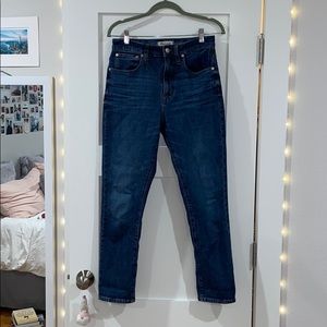 Madewell High Rise Slim Jeans